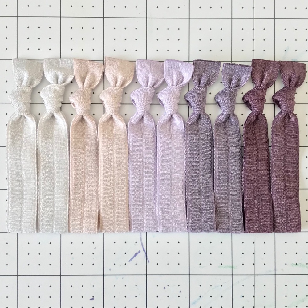 Set Of 10 Hair Ties